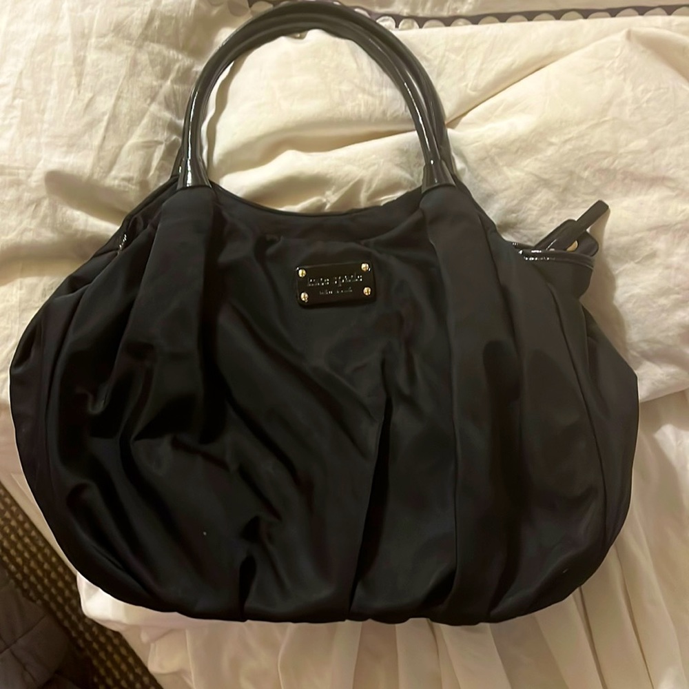 Kate spade black nylon bag